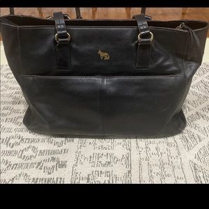 Emma Fox Leather Tote Bag